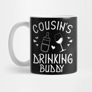 Milk & Wine Cousin's Drinking Buddy Happy Mother Father Day Mug